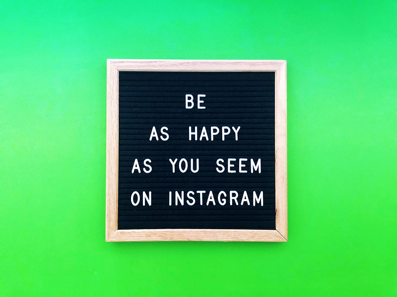 Be as happy as you seem on Instagram